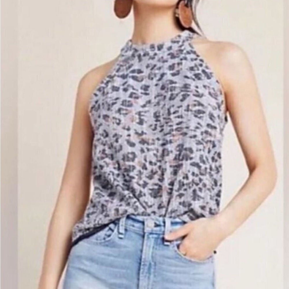 Anthropologie W5 High Neck Tank-NWT